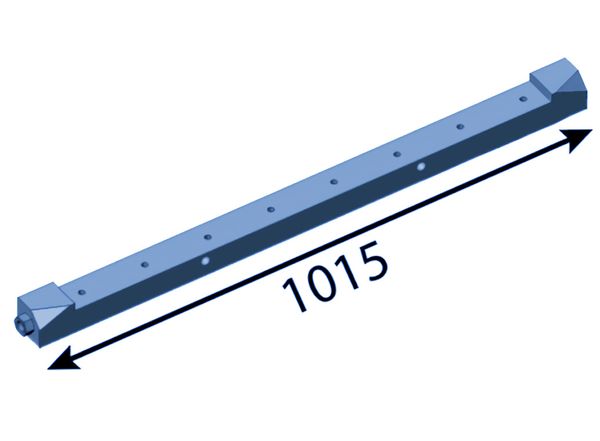 1015 mm Gegenmesser-Grundplatte für Heizohack®
