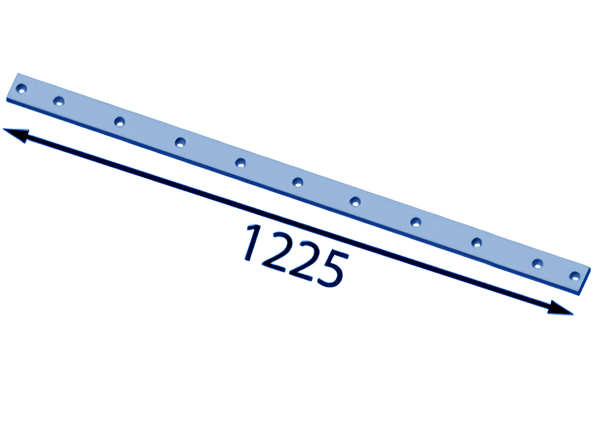 1225x15 mm Gegenmesser-Wechselplatte für Bruks ®
