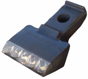 Schlegelhammer für Doppstadt AK mit 5 Hartmetalleinsätzen 59 mm stark