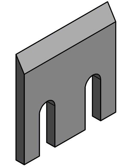 200x205x18 mm Messer für Albach