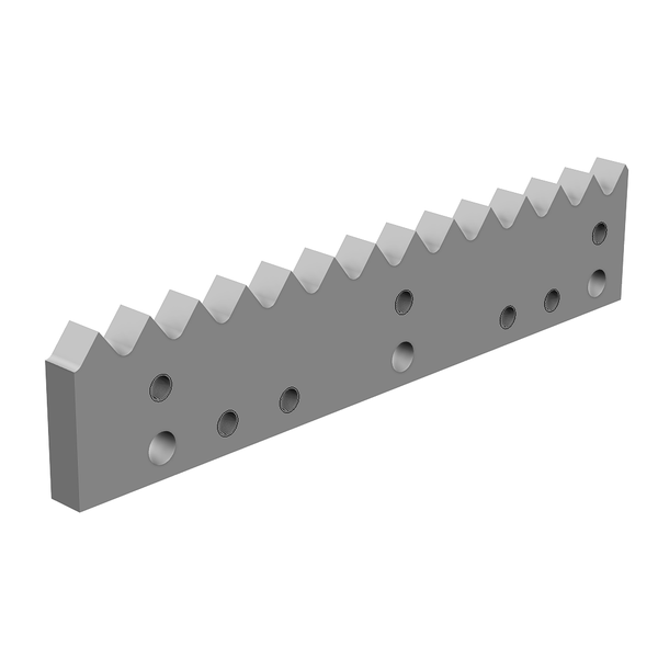 489,5x101x25 mm Gegenmesser für Untha MR 1500 Links / Rechts