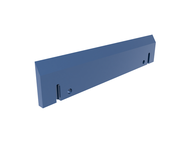 580x120x20 mm Hackmesser für Vecoplan®