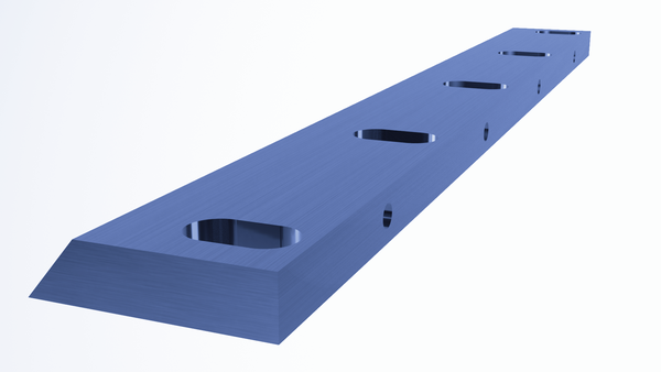 630x88x22 mm Statormesser für Technofer MU 600-490 TF