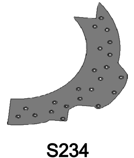 8 mm Rotorschutzplatte (groß) (1+1) für Albach Silvator