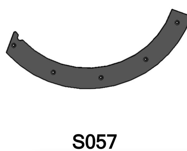 8 mm Rotorschutzplatte (klein) (1+1) für Albach Silvator