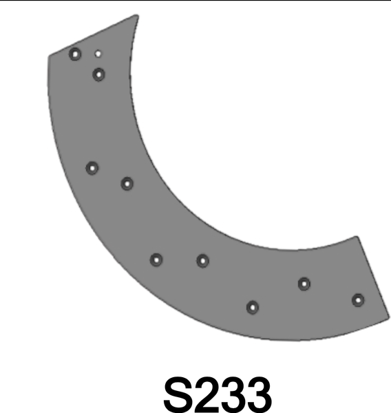 8 mm Rotorschutzplatte (klein) (1+1) für Albach Silvator