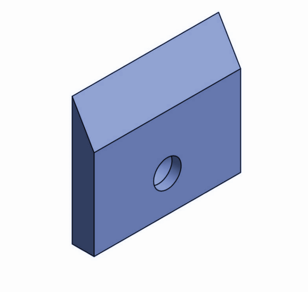 80x70x12 mm Hackmesser für JENZ