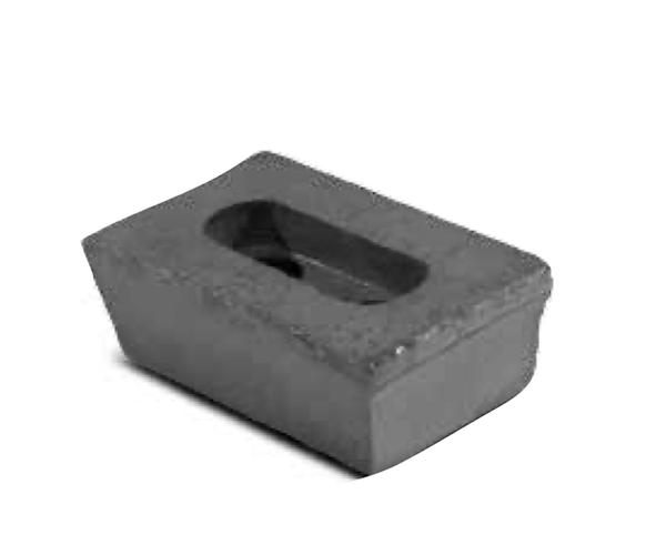 Block Tip Imp. Resist 137x89 mm zwei 7/8" Bolzen für Vermeer® HG