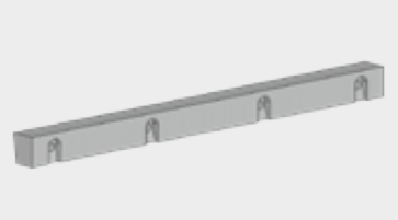 Schneidschiene für Doppstadt ® AK 230/235/310/315