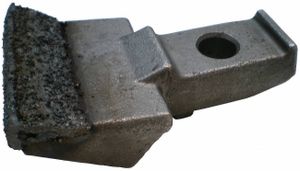Schlegelhammer für Doppstadt AK 61 mm dick + EXTRA Hartmetallauflage